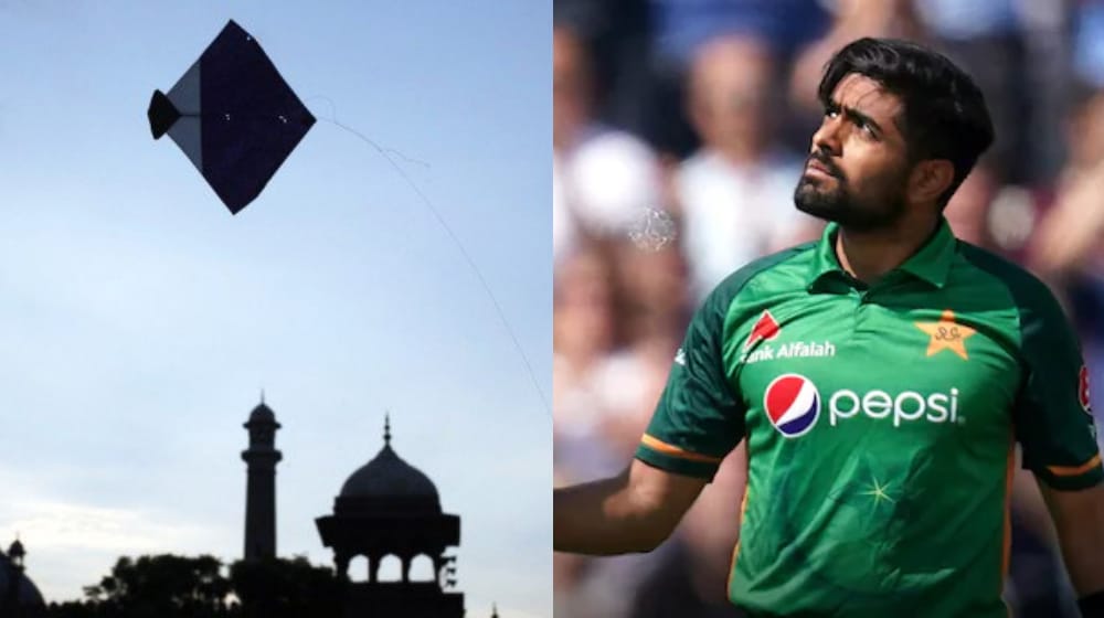Video of Babar Azam Flying a Kite During Practice for Australia Series Goes Viral