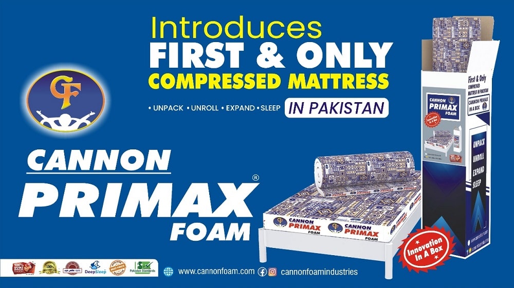 Cannon Launches Pakistan’s First Ever Compressed Mattress in a Box