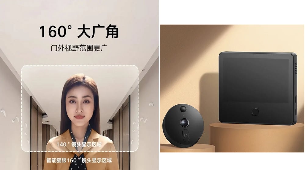 Xiaomi Launches Smart Cat Eye 1S Doorbell With Tricky Security Features