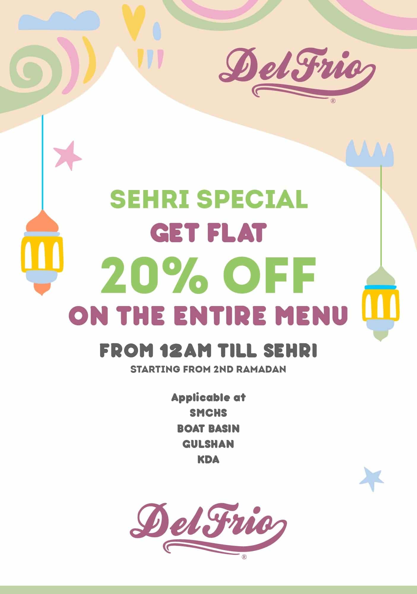 best sehri and iftar deals in Karachi