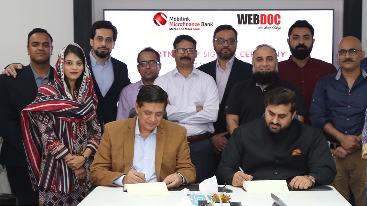 Mobilink Microfinance Bank Limited (MMBL) Partners with WebDoc to Accelerate e-Health Solutions