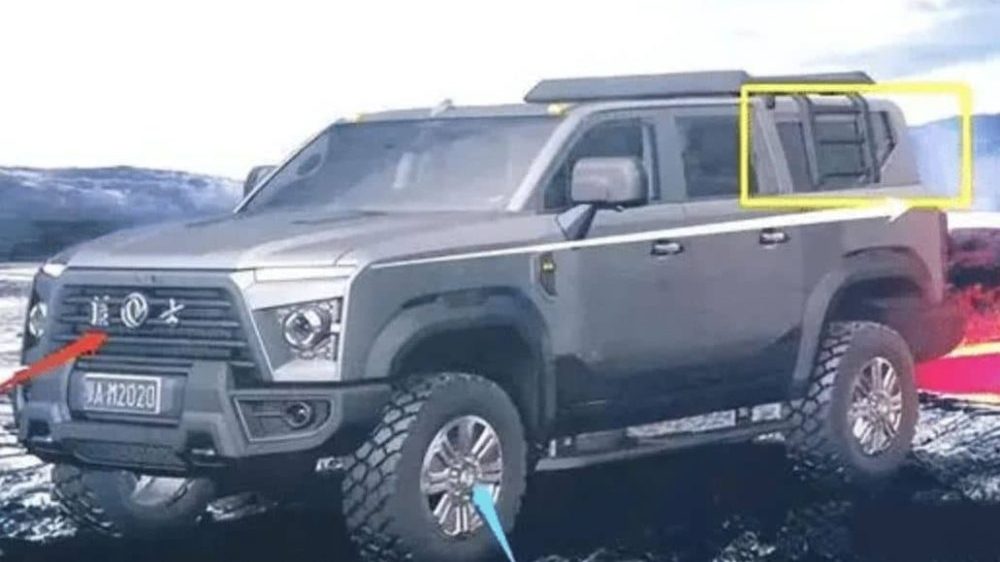 DFSK’s Parent Company is Developing Another Electric Hummer Competitor