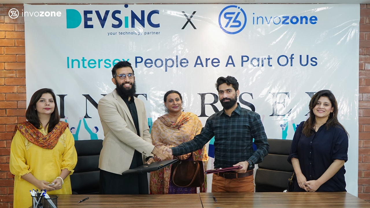 InvoZone, Devsinc Sign MoU for Inclusion of Intersex Community in IT Sector