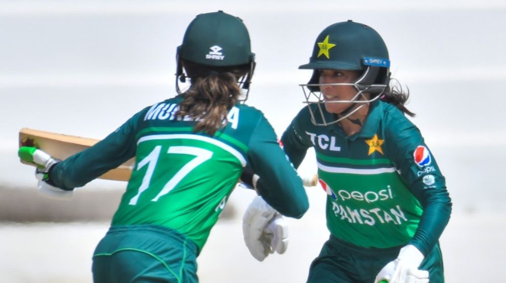 Sidra and Muneeba Set New Partnership Record for Pakistan