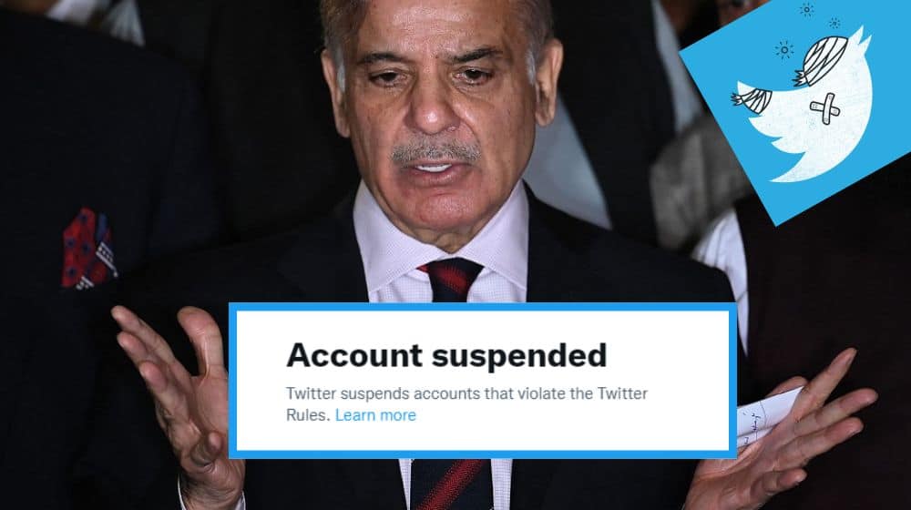 Twitter Suspends PM Shehbaz’s Arabic Account Hours After Launch [Updated]