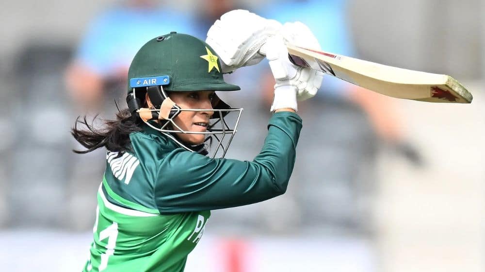 ICC Nominates Pakistan’s Sidra Ameen for Women’s Player of the Month Award