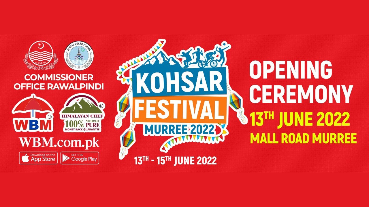 WBM Sponsors ‘Kohsar Festival 2022’ to Promote Tourism in Murree