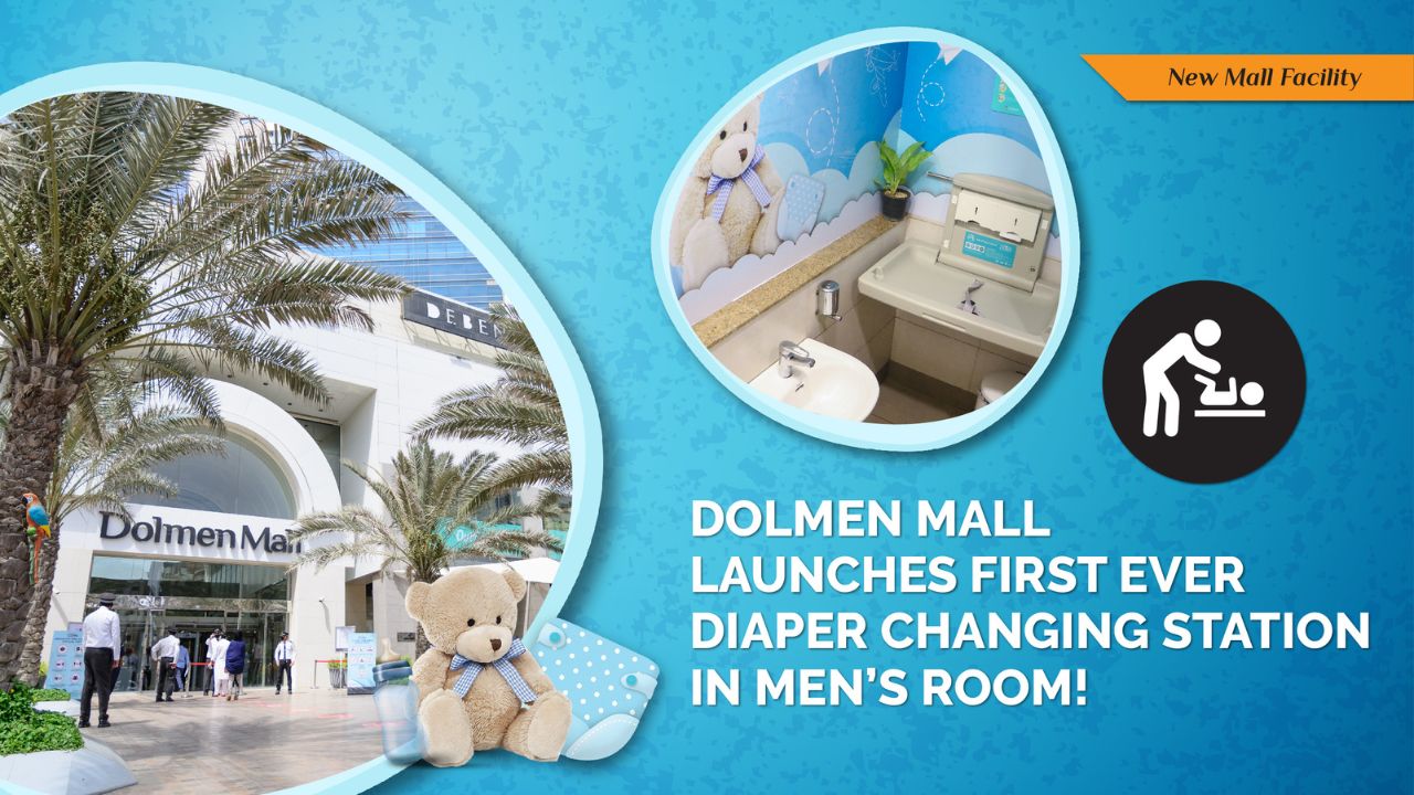 In a First, Dolmen Mall Introduces Infant Diaper Changing Stations in Men’s Rooms