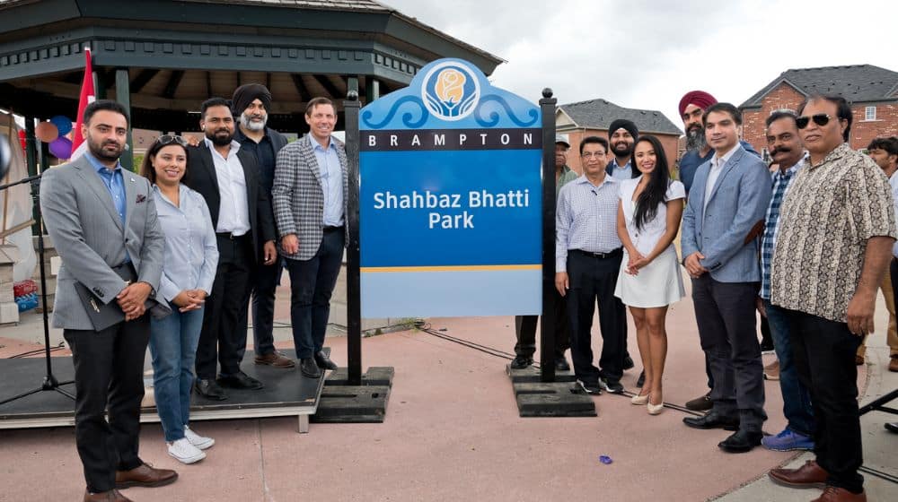 Canada Names Local Park in Honor of Pakistani Minister