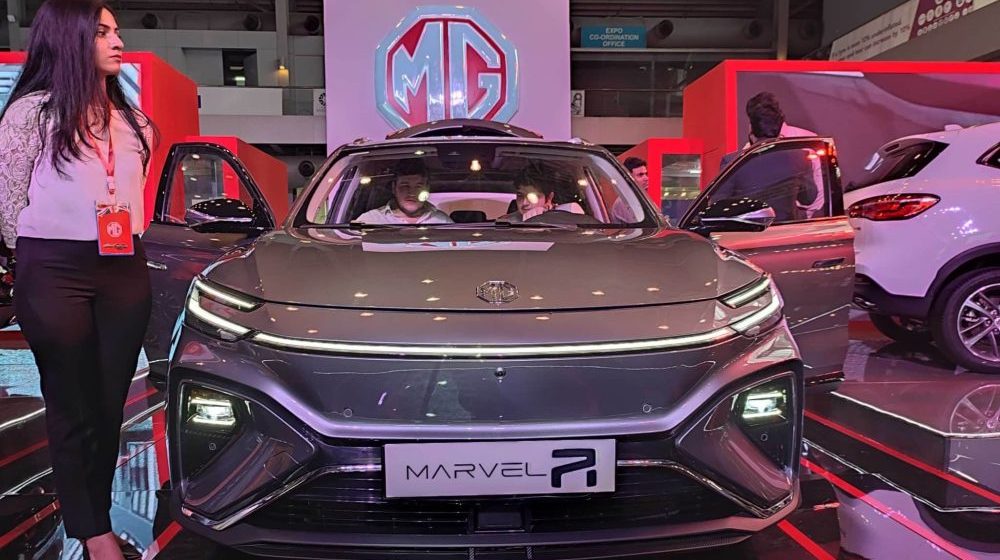 MG Displays Marvel R, GT, and More at Pakistan Auto Show 2022