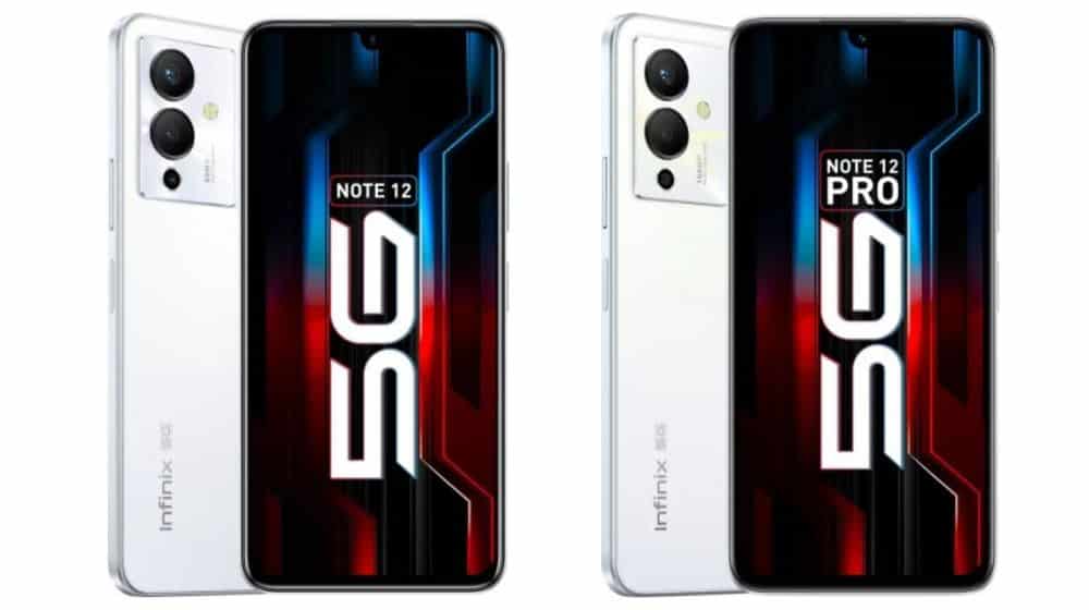Infinix Launches Note 12 5G and Note 12 Pro 5G