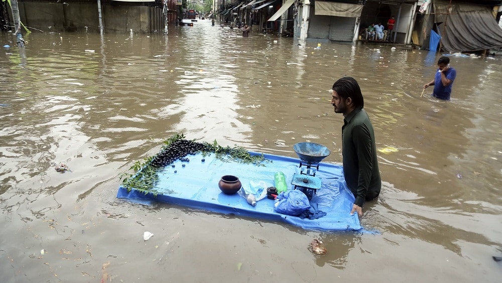 Monsoon Rain Breaks 20-Year-Record in Lahore