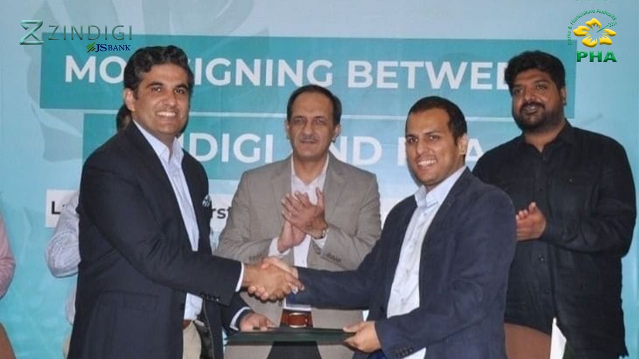 MOU Signing Between Parks & Horticulture Authority and ZINDIGI – Powered by JS Bank