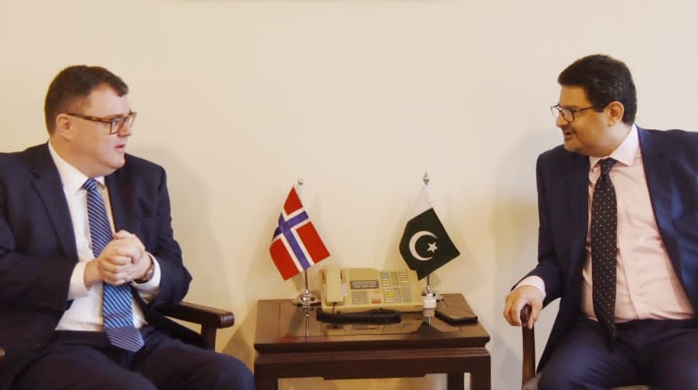 Norwegian Envoy Underscores Need for Promotion of Economic Ties with Pakistan