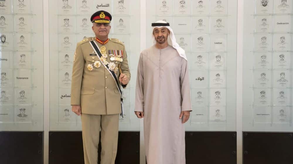 COAS Qamar Javed Bajwa Honored With UAE’s Highest Civilian Award