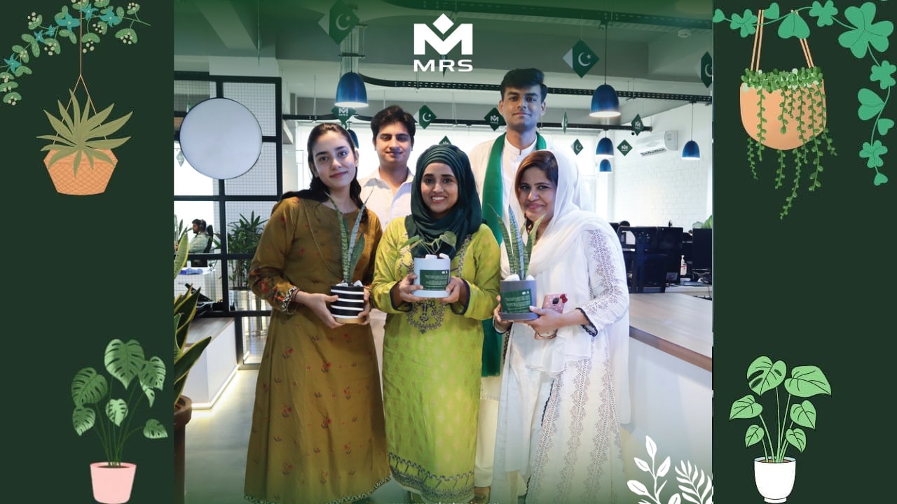 MRS Celebrates Pakistan’s Independence Day with a Green Gift 