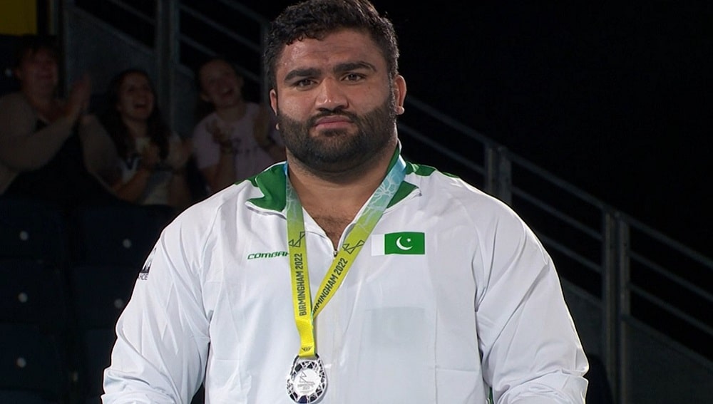 Zaman Anwar Makes Pakistan Proud at CWG22 Wrestling Event