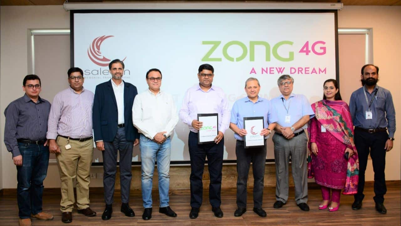 Zong 4G Becomes Connectivity Partner for Saleem Memorial Trust Hospital
