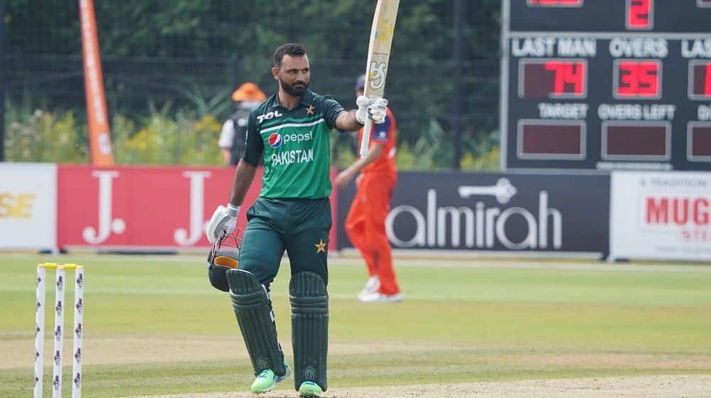 Fakhar Zaman Achieves Unique Record in 1st ODI Against Netherlands
