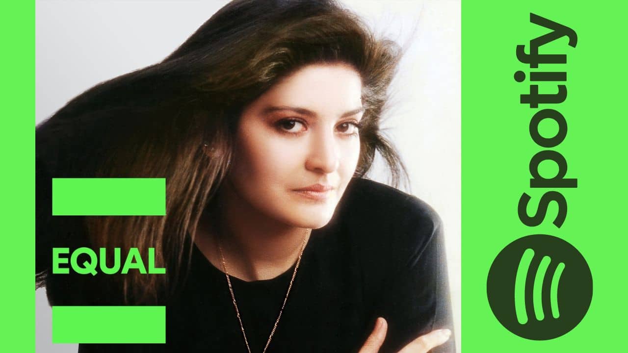Spotify Honors Music Legend Nazia Hassan as EQUAL Pakistan Ambassador for the Month of August