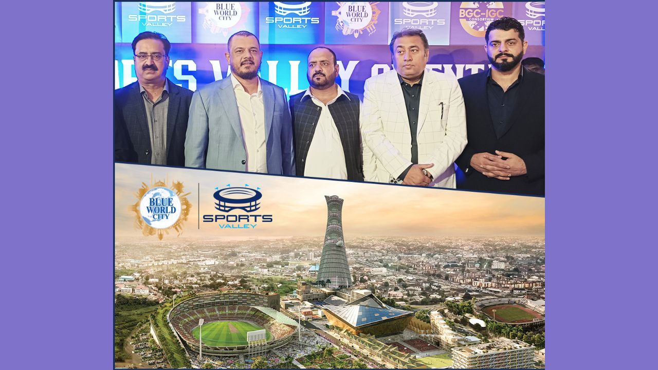 Blue World City Introduces Sports Valley Featuring Pakistan’s Largest Cricket Stadium