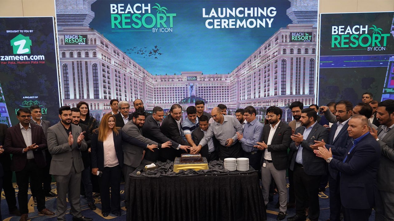Beach Resort by Icon Launched During Zameen.com Property Sales Event in Lahore