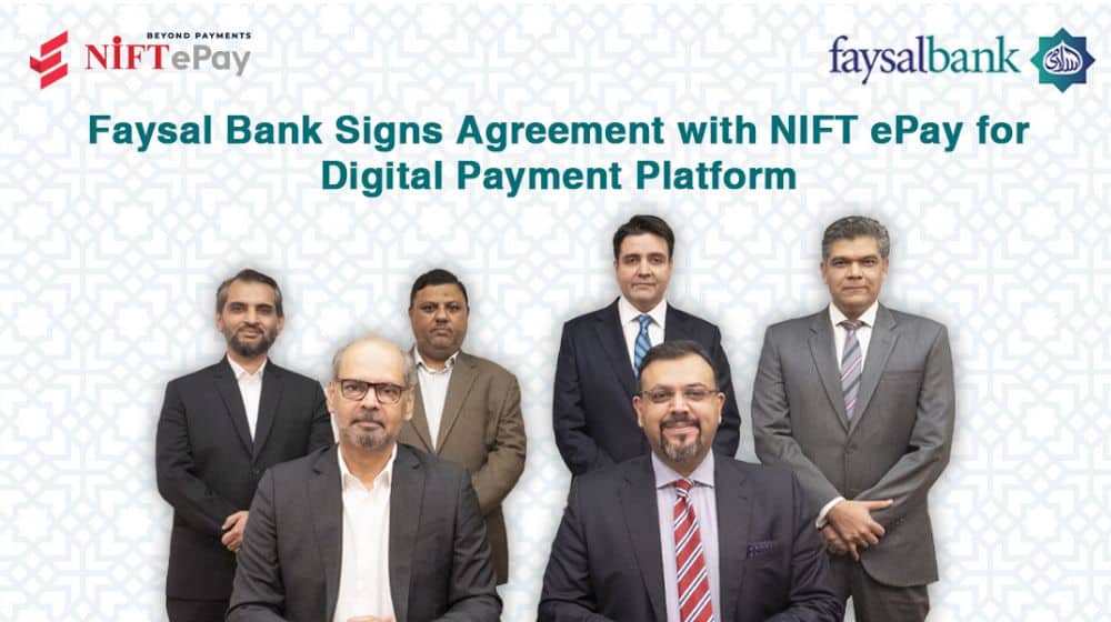 Faysal Bank Signs Agreement with NIFT ePay for Digital Payment Platform