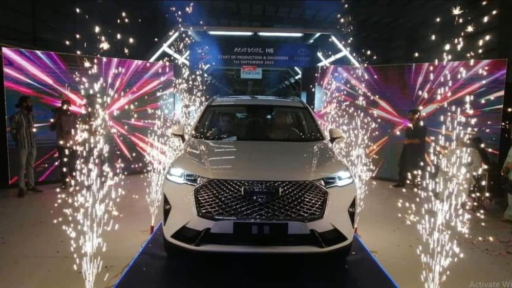 Pakistan’s First Locally Assembled Haval H6 Rolls Off the Assembly Line