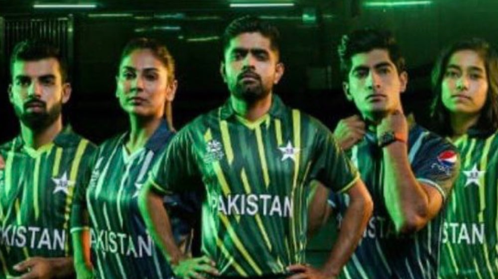 PCB Unveils Official Jersey for T20 World Cup 2022