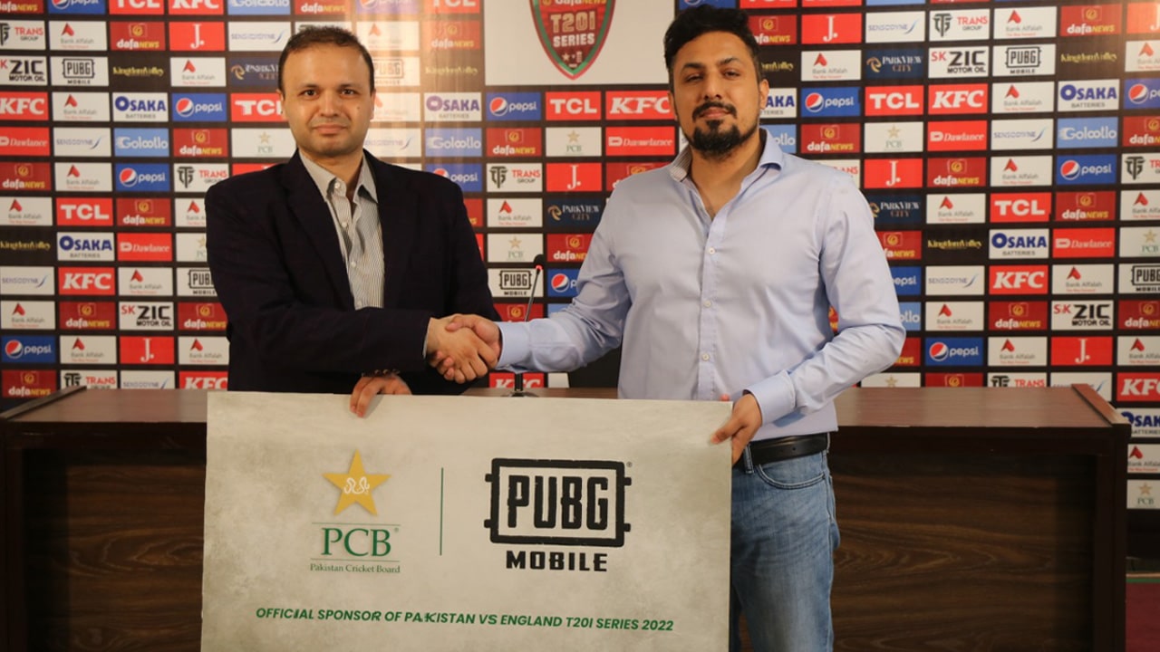 PUBG Mobile Partners with PCB for Pakistan vs England T20I Series