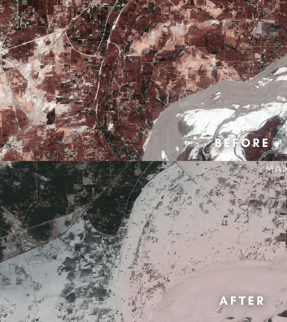 Before And After Satellite Images Reveal Horrific Extent Of Floods In ...