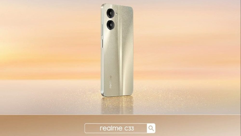 realme c33 rear camera