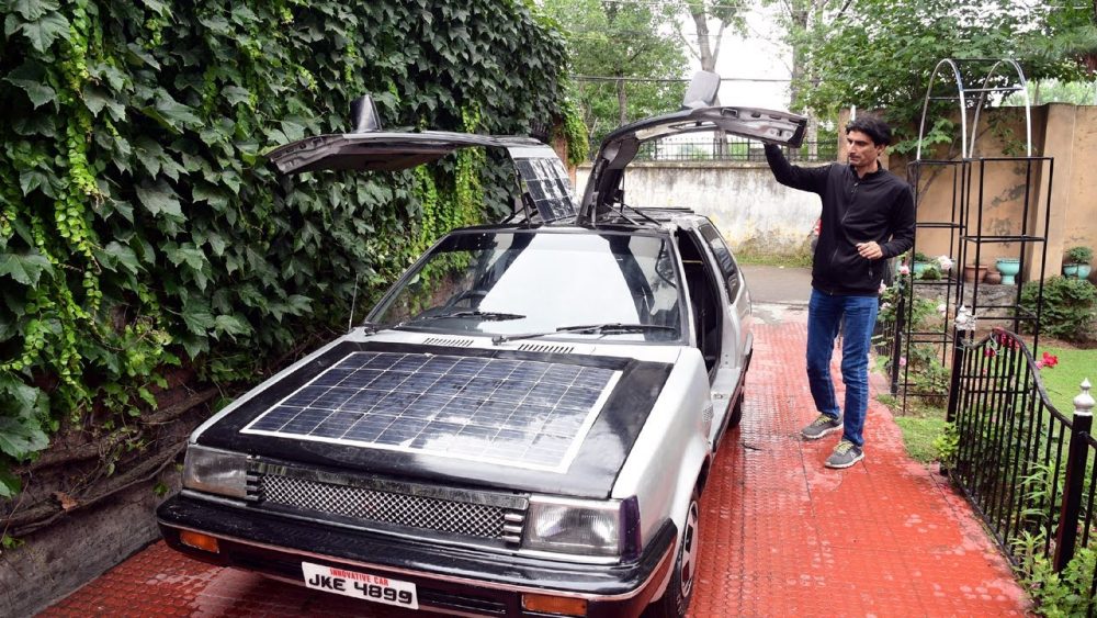 Math Teacher Builds Kashmir’s First Solar Electric Car: Report