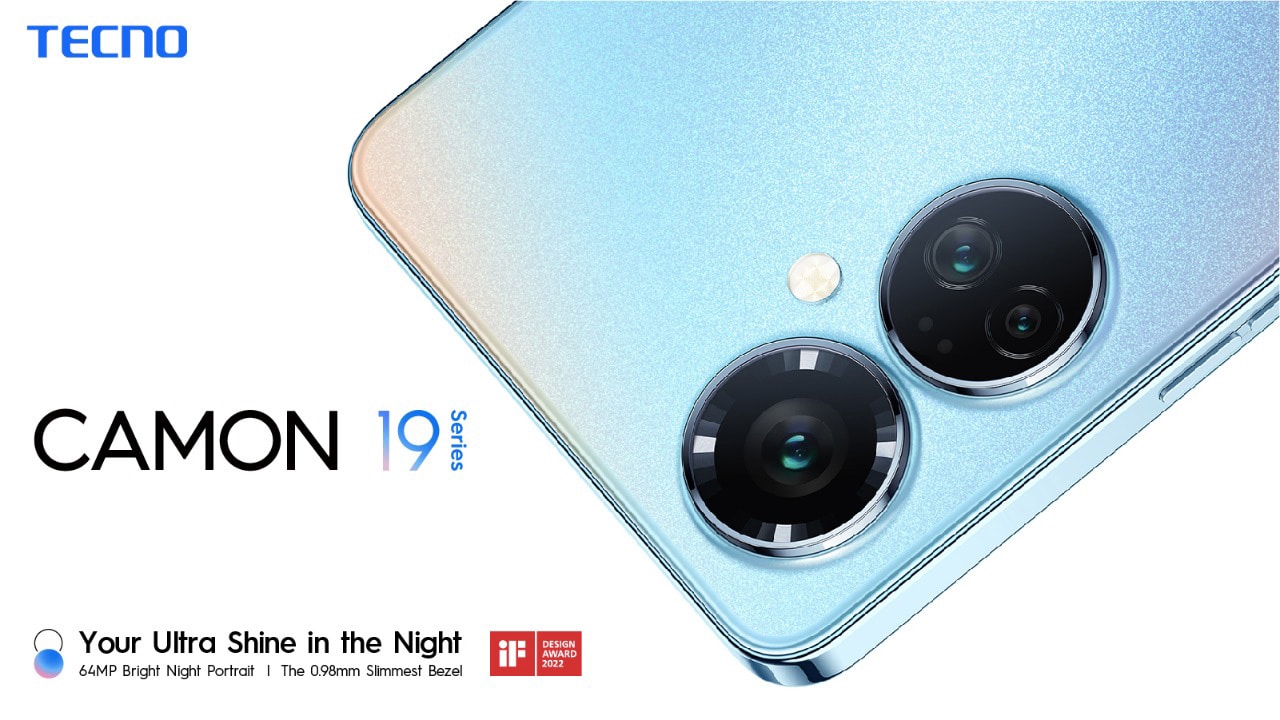 TECNO Launches Camon 19 Pro in Pakistan with Powerful Camera and Slim Bezels