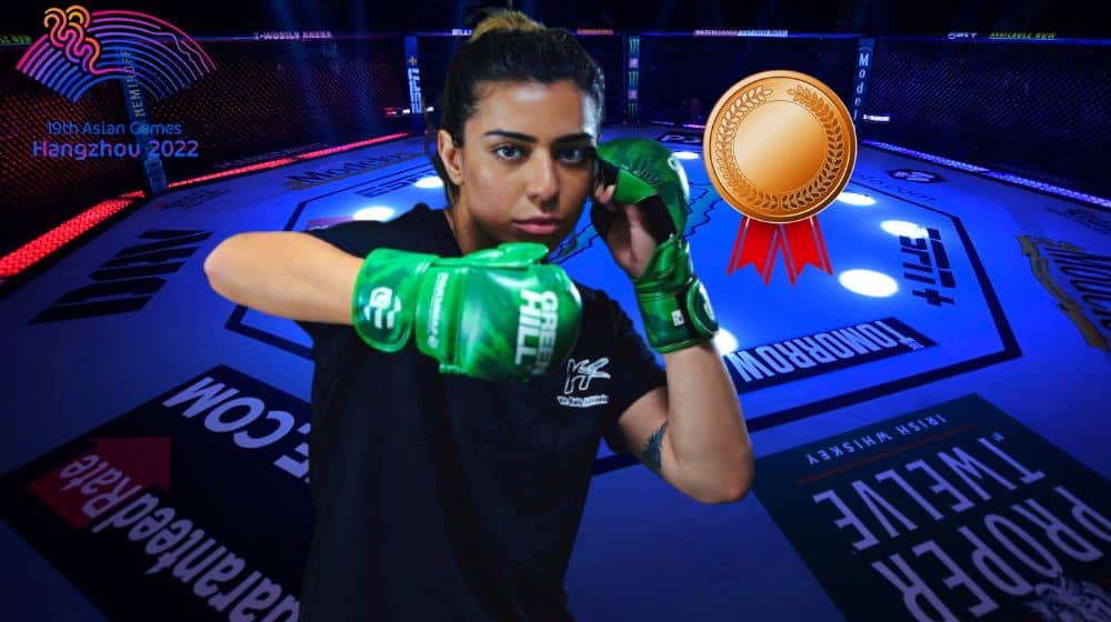 Pakistan’s Female MMA Fighter Wins Bronze Medal at 2022 Asian Championships