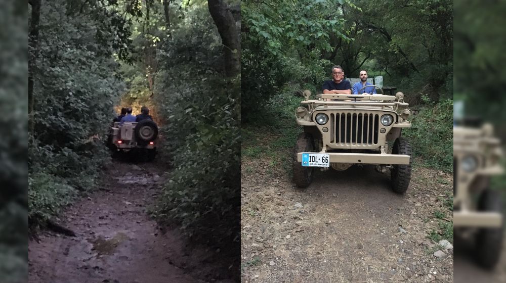 Foreigners Take Jeep for Off-Roading in Islamabad’s Hiking Trail