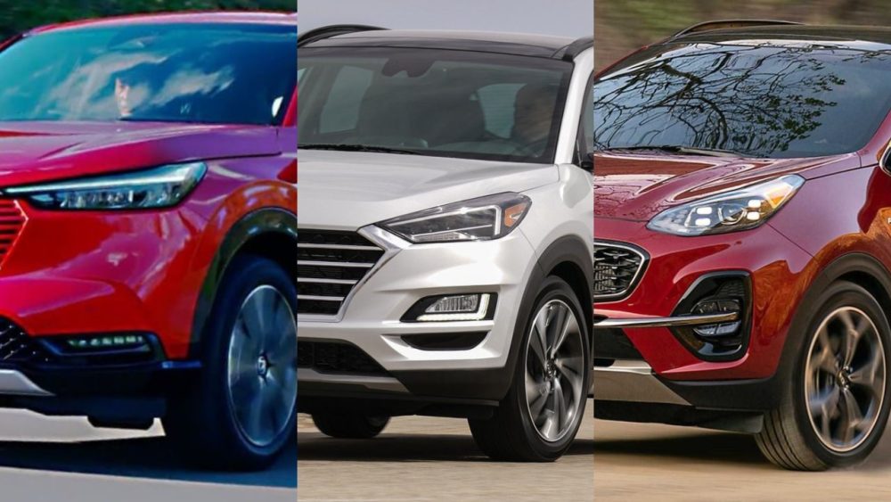 Honda HR-V Vs. Kia Sportage Vs. Hyundai Tucson – The Next Big Three? [Comparison]