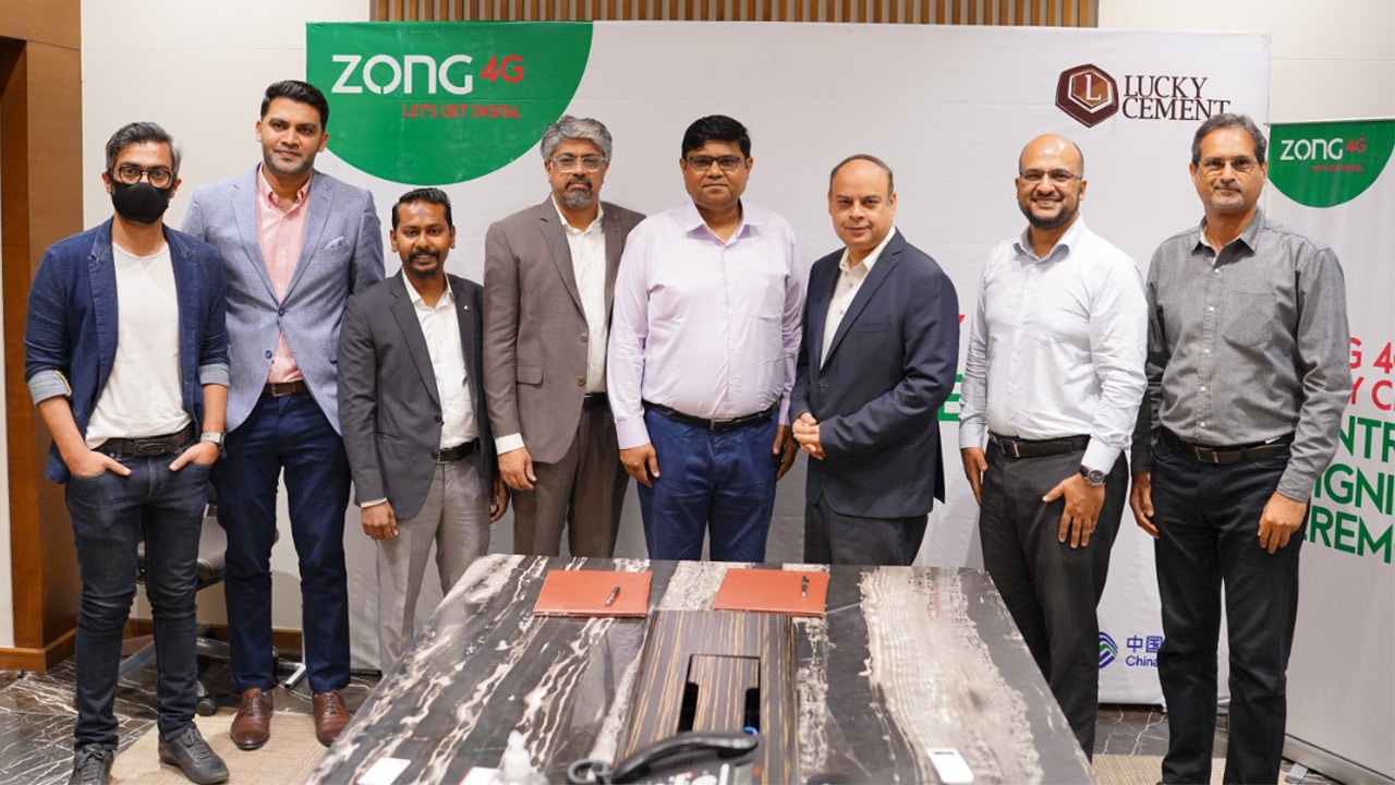 Lucky Cement Selects Zong 4G as its New Telecom Partner