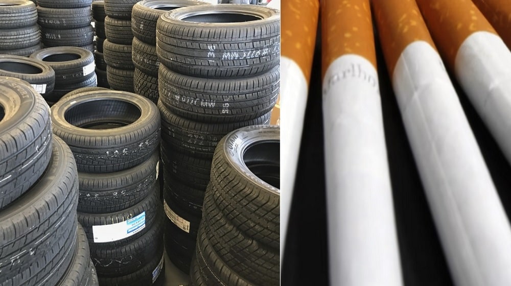 Smuggled Tyres, Illegal Tobacco Trade Cost National Exchequer Rs. 130 Billion Annually