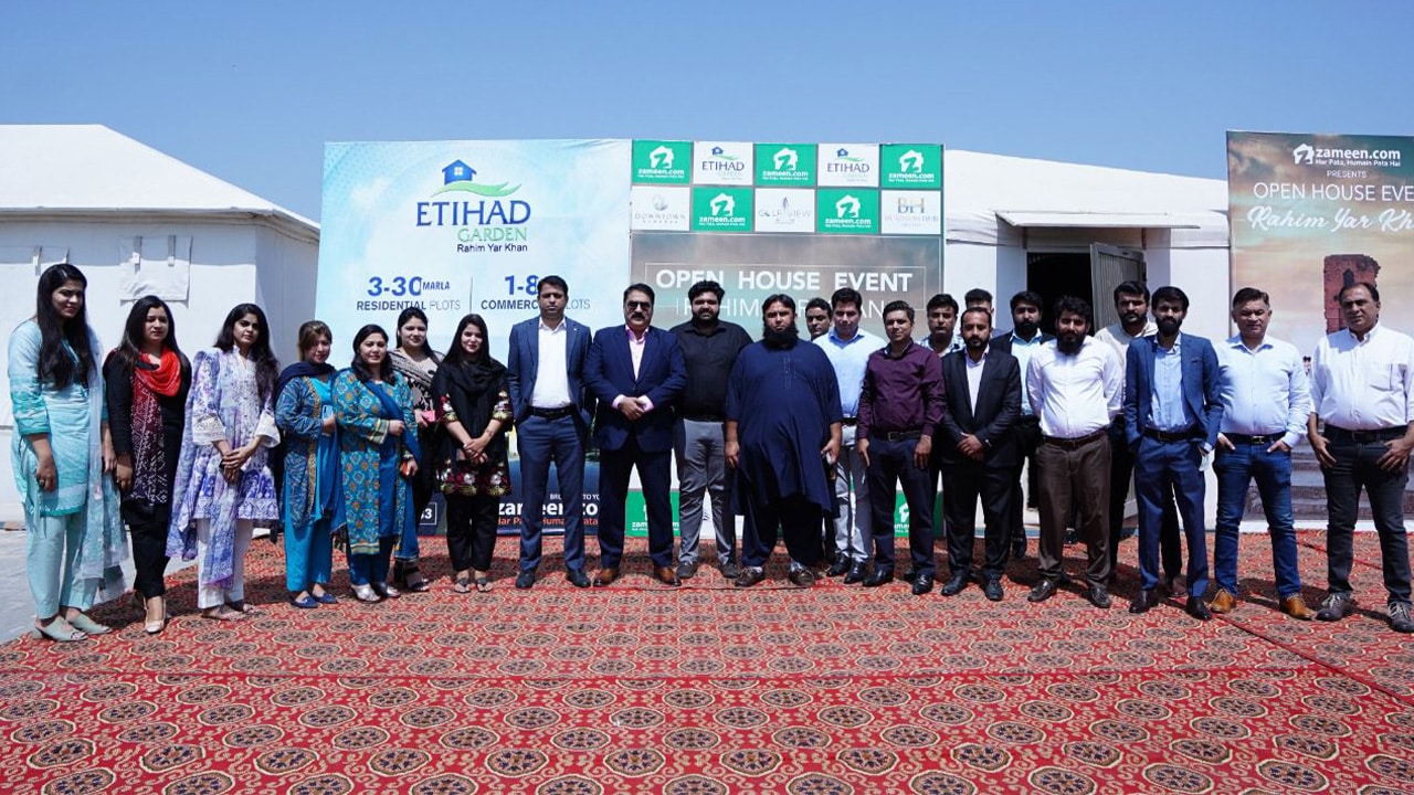 Zameen.com Successfully Concludes Rahim Yar Khan’s First Open House Event