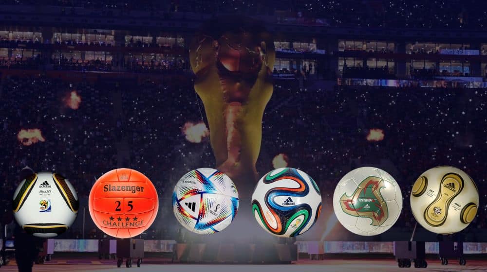 History of Official FIFA World Cup Footballs and Where They Were Made [Pictures]