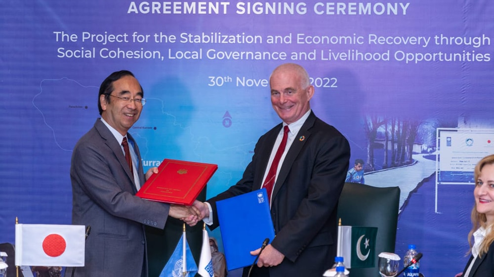 UNDP and Japan Sign $3.9 Agreement for Economic Recovery in Kurram, Orakzai Districts