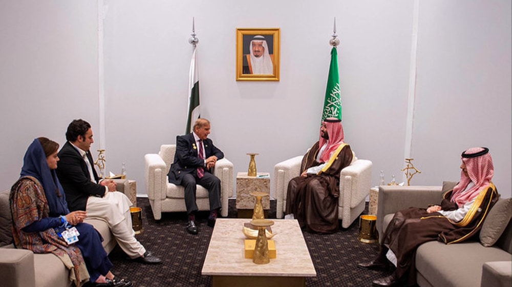 PM Shehbaz Discusses Climate Change With Saudi Crown Prince MBS