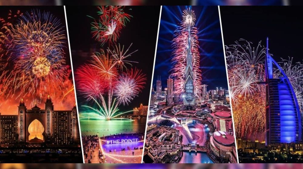 Dubai to Kick Off New Year Celebrations with Spectacular Fireworks and Drone Show