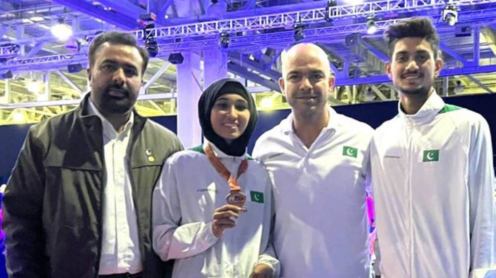 Pakistani Female Athlete Wins Bronze Medal in Russia