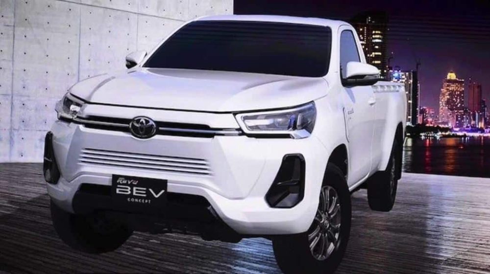Toyota Unveils All-Electric Hilux Revo Concept