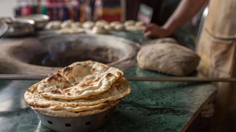 Roti and Naan Prices Rise Yet Again in Lahore