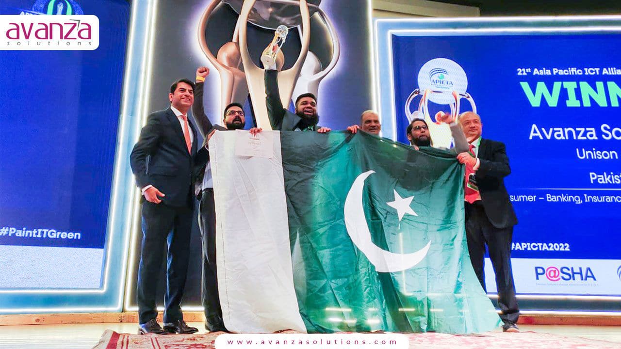 Pakistan’s Top Tech Company, Avanza Solutions, Wins APICTA Award