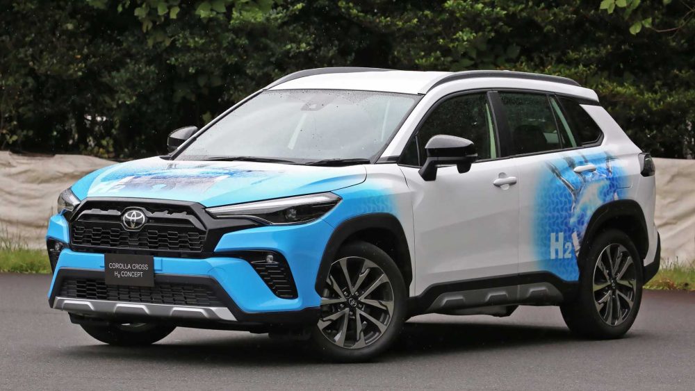 Toyota is Testing Corolla Cross With Hydrogen-Powered Racing Engine