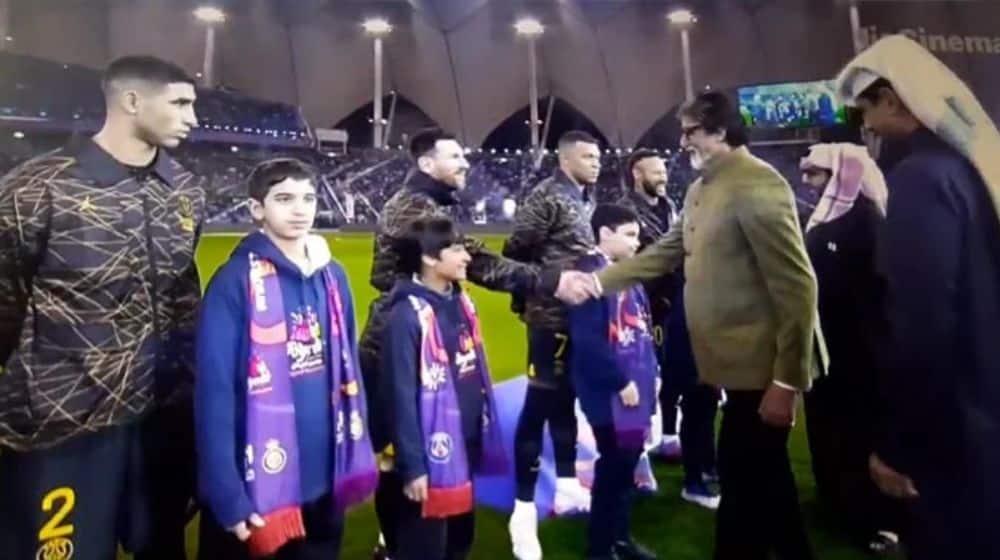 Amitabh Bachchan Meets Messi and Ronaldo as Rivals Meet for Possibly the Last Time